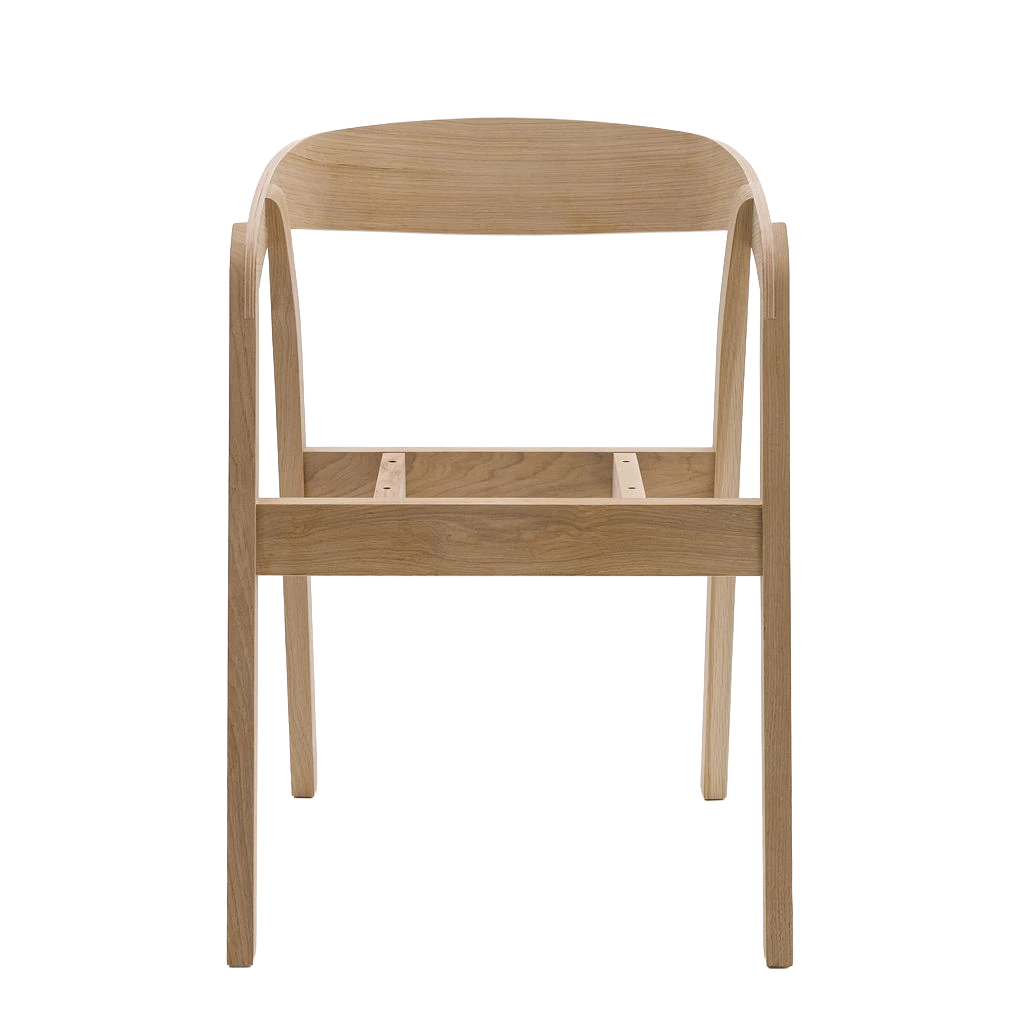 Galeria Stelaż krzesła dębowego Maya - ujęcie 1