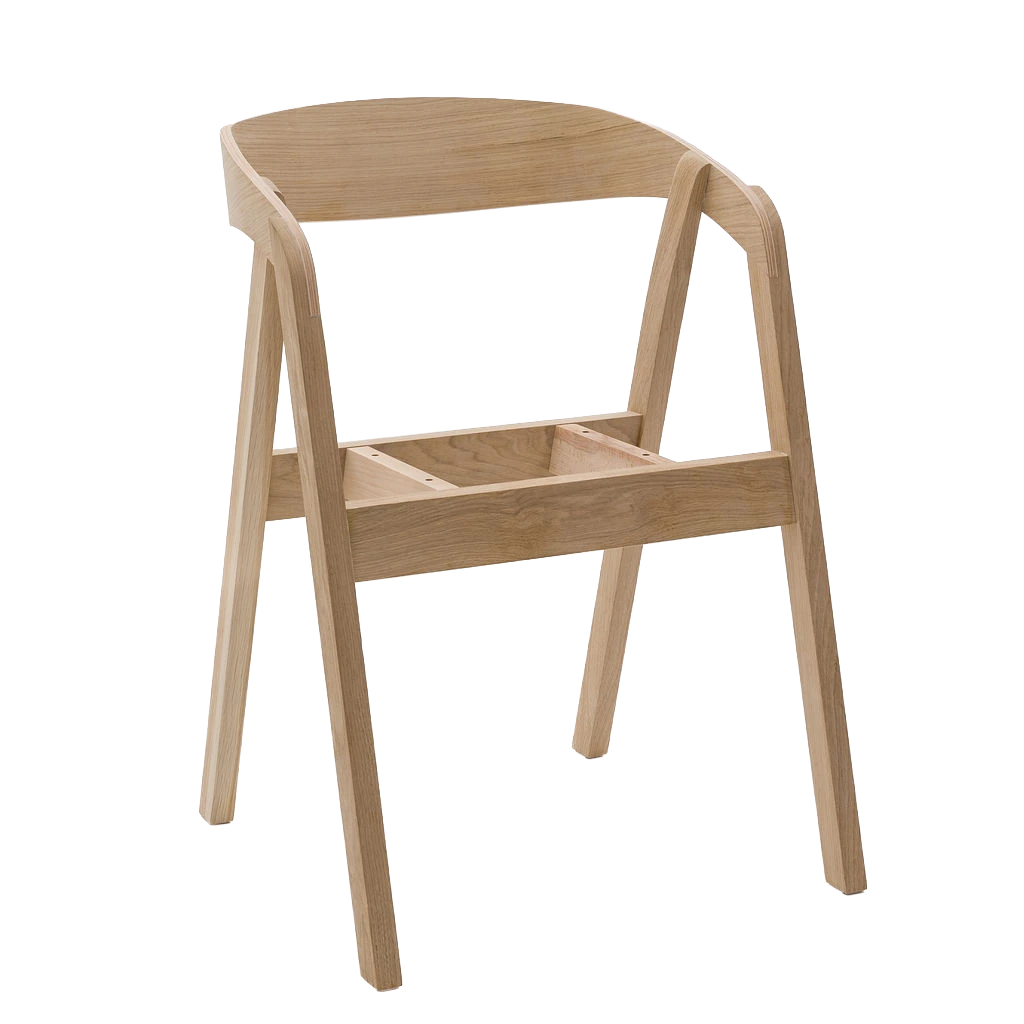Stelaż krzesła dębowego Maya