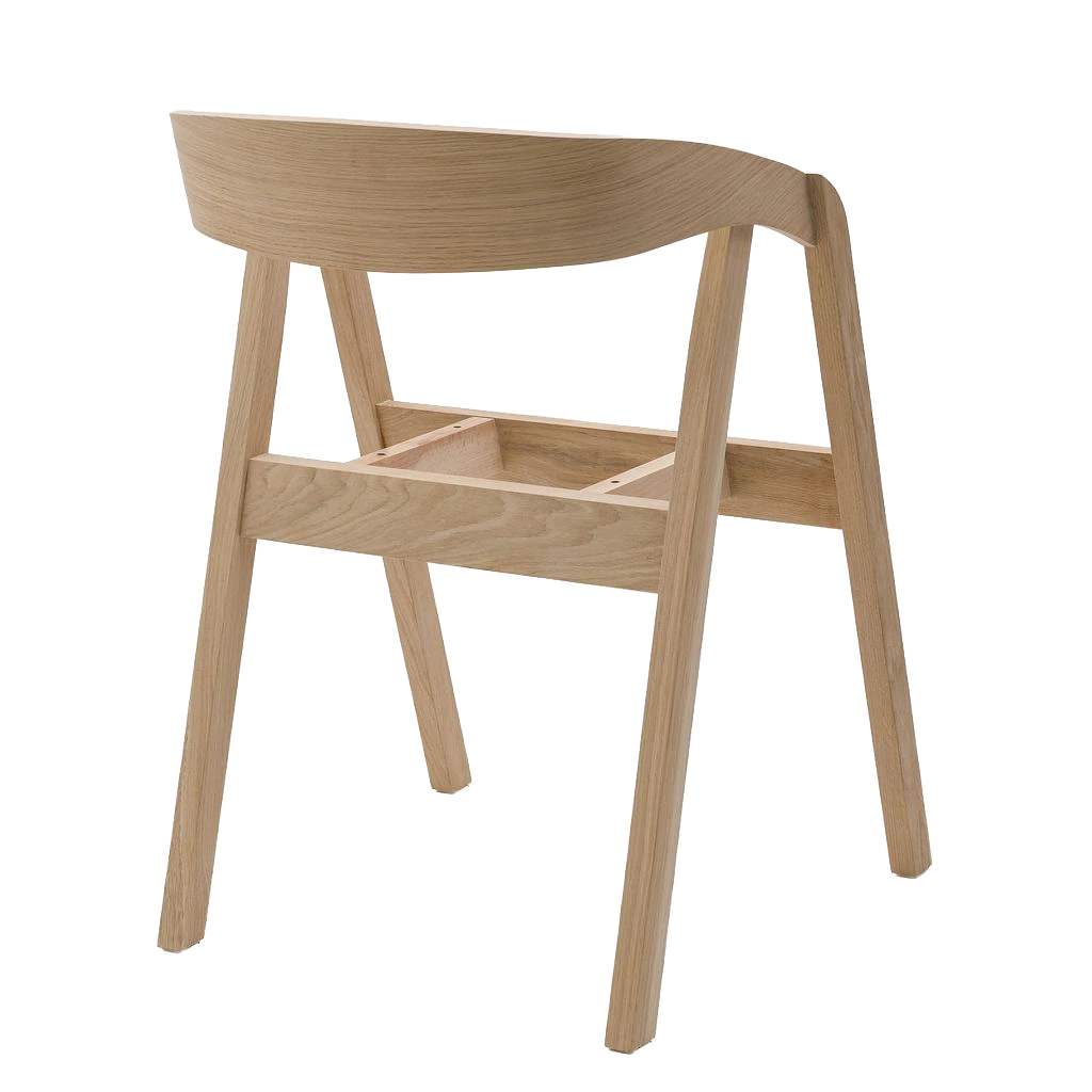 Galeria Stelaż krzesła dębowego Maya - ujęcie 3