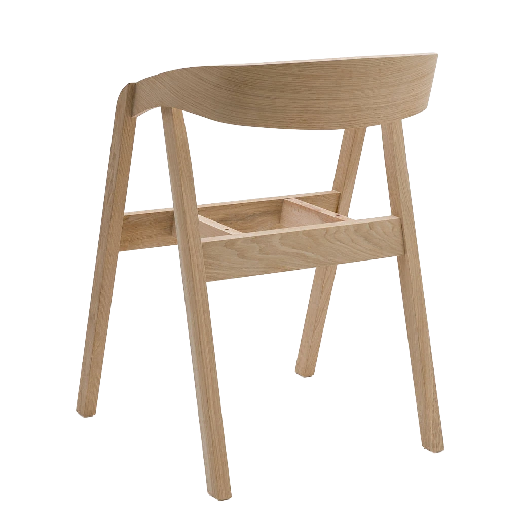 Galeria Stelaż krzesła dębowego Maya - ujęcie 5