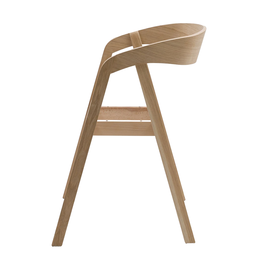 Galeria Stelaż krzesła dębowego Maya - ujęcie 6