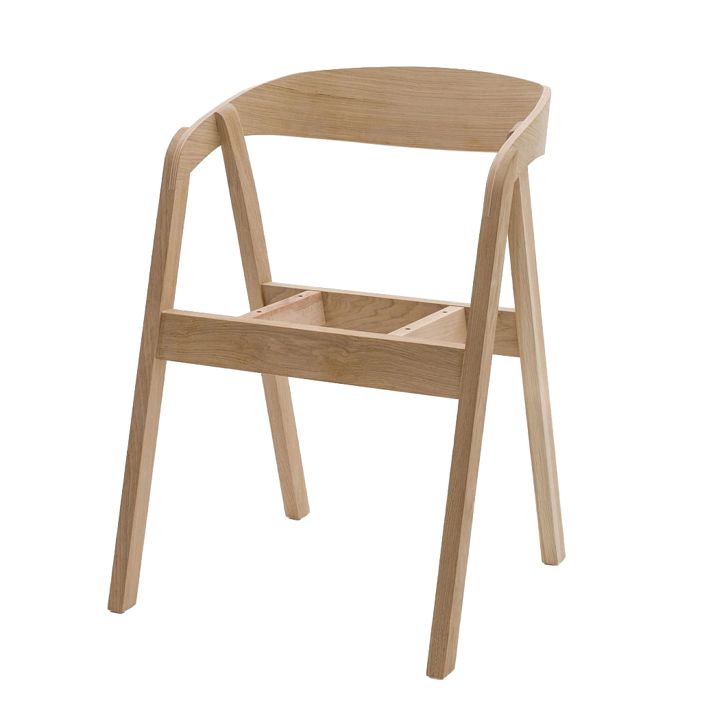 Galeria Stelaż krzesła dębowego Maya - ujęcie 7